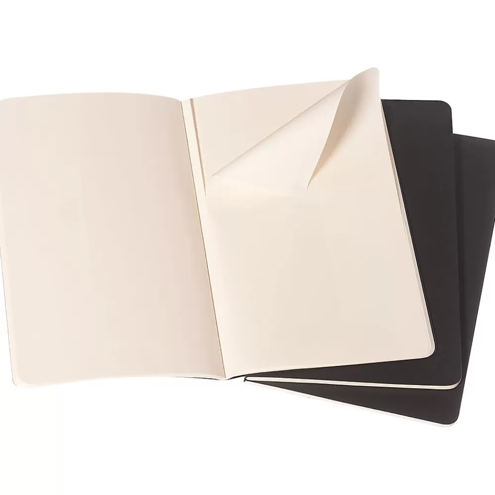 Moleskine Journals<Cahier Pocket Pocket Journal, 3.5" x 5.5", Black, 64 Pages (704918XX)