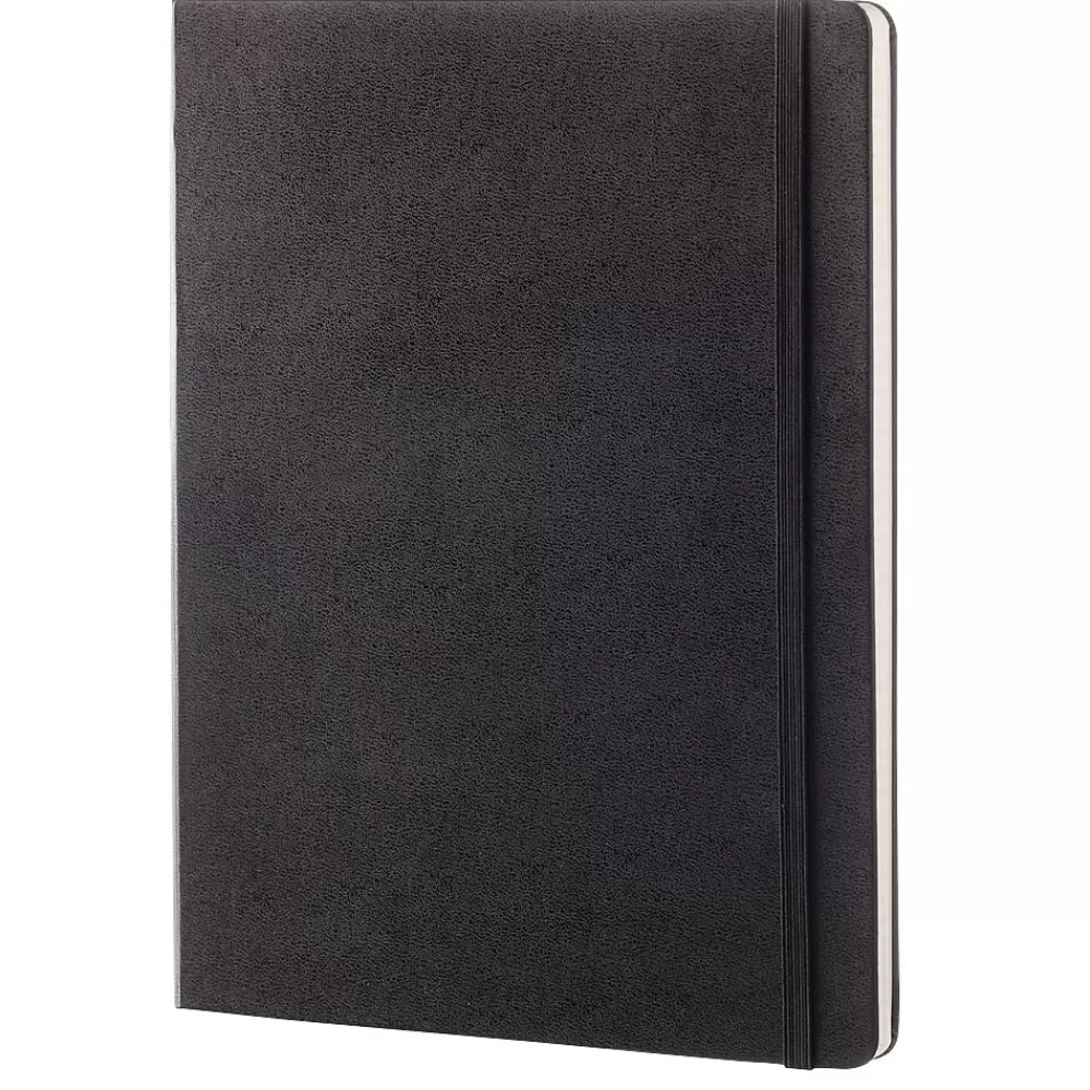 Moleskine Journals<Classic Hard Cover Notebook, 7.5" x 9.75", Black (895292XX)