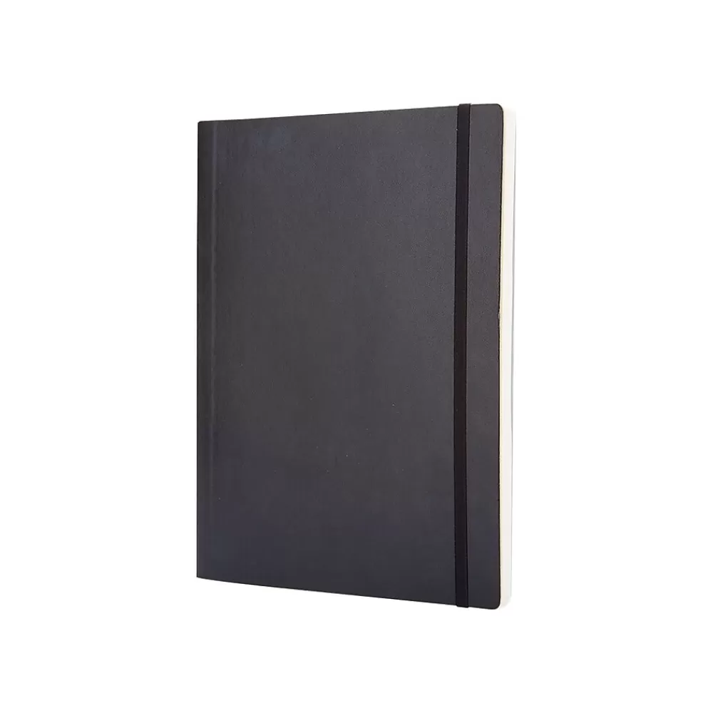 Moleskine Notebooks<Classic Professional Notebook, 7.5" x 10", Graph Ruled, 96 Sheets, Black (707247)