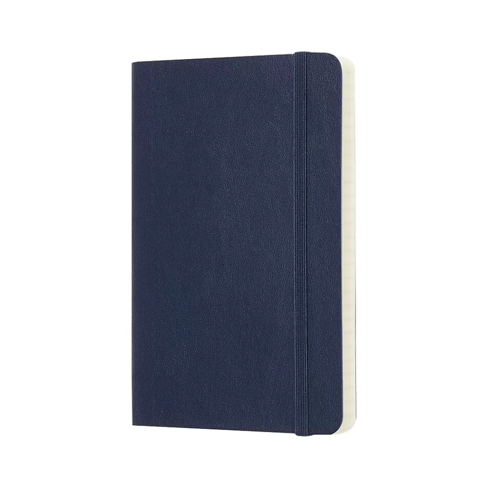 Moleskine Notebooks<Classic Professional Notebook, 3.5" x 5.5", Unruled, 96 Sheets, Sapphire Blue (854726)