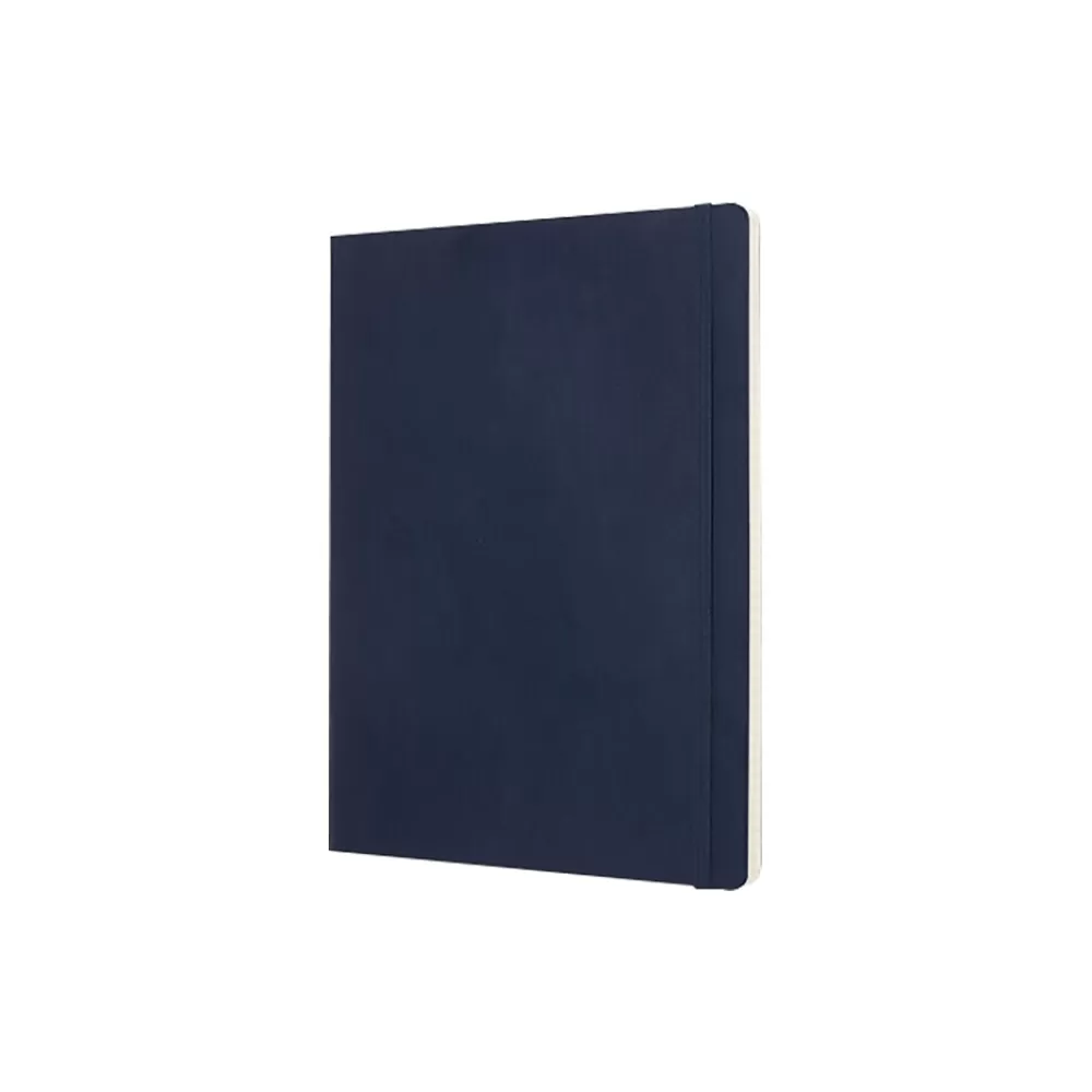 Moleskine Notebooks<Classic Professional Notebook, 7.5" x 9.75", Wide Ruled, 96 Sheets, Sapphire Blue (854771)