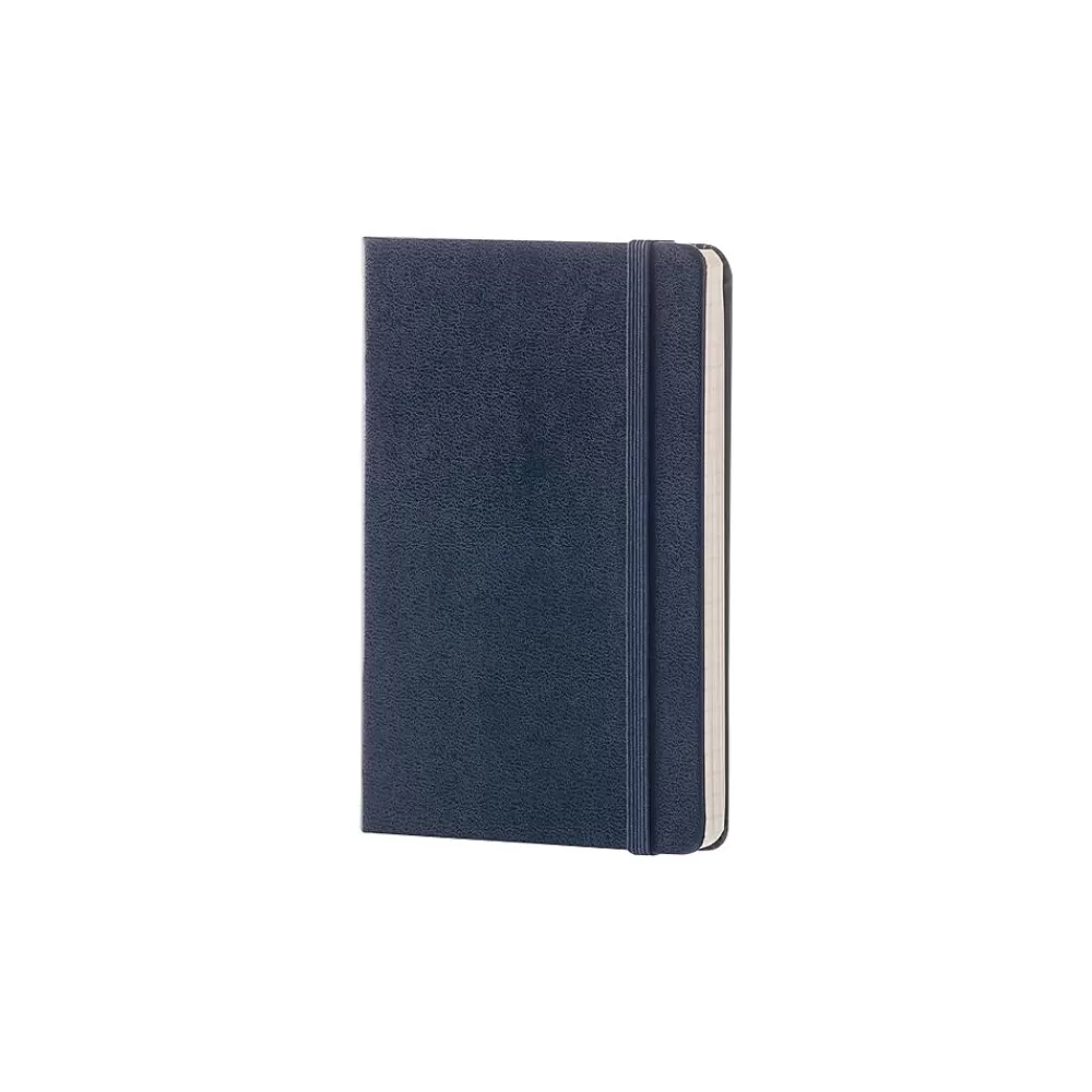 Moleskine Notebooks<Classic Professional Notebook, 3.5" x 5.5", Wide Ruled, 96 Sheets, Sapphire Blue (893564)