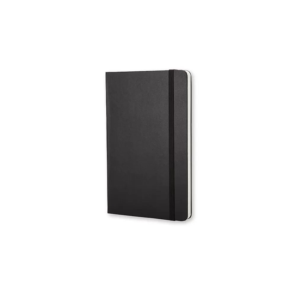 Moleskine Subject Notebooks<Classic Subject Notebooks, 3.5" x 5.5", Quad, 96 Sheets, Black (701023)