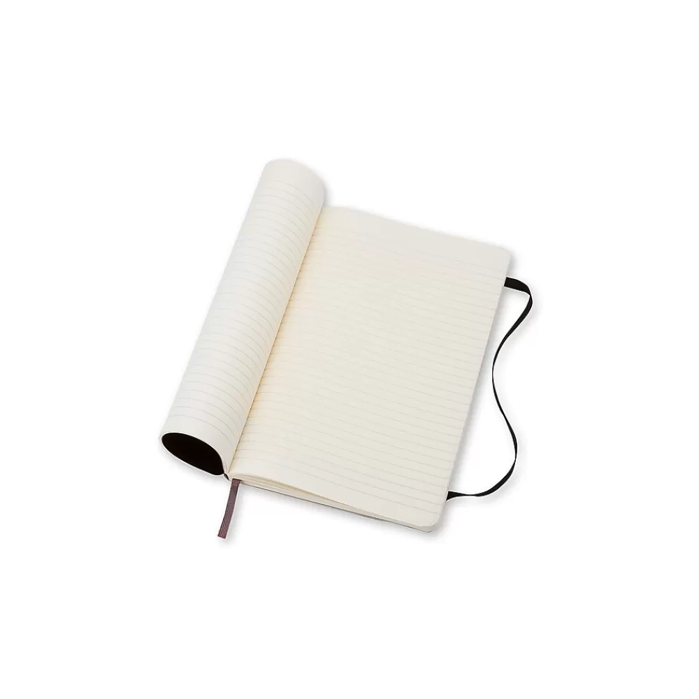 Moleskine Notebooks<Classic 1-Subject Professional Notebooks, 3.5" x 5.5", College Ruled, 96 Sheets, Black (707100)