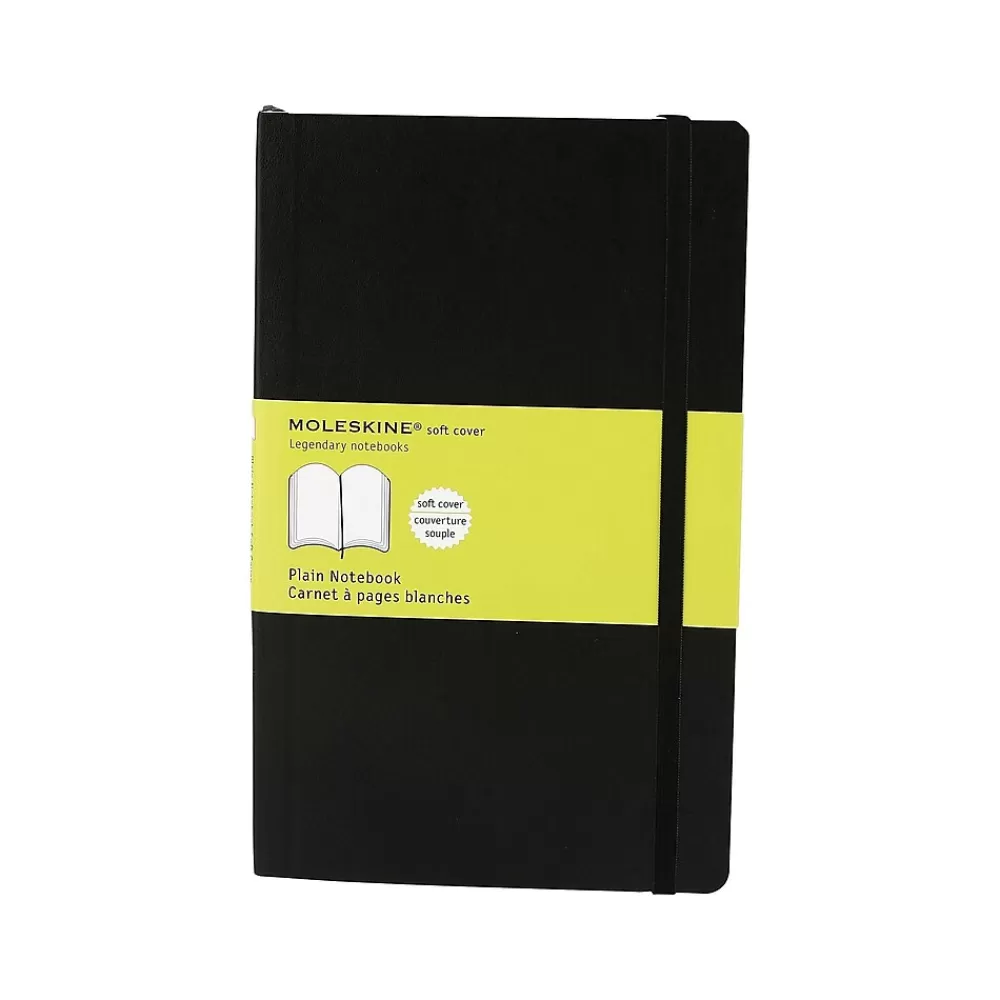 Moleskine Notebooks<Classic X-Large Professional Notebooks, 7.5" x 9.75", 96 Sheets, Black (707261)