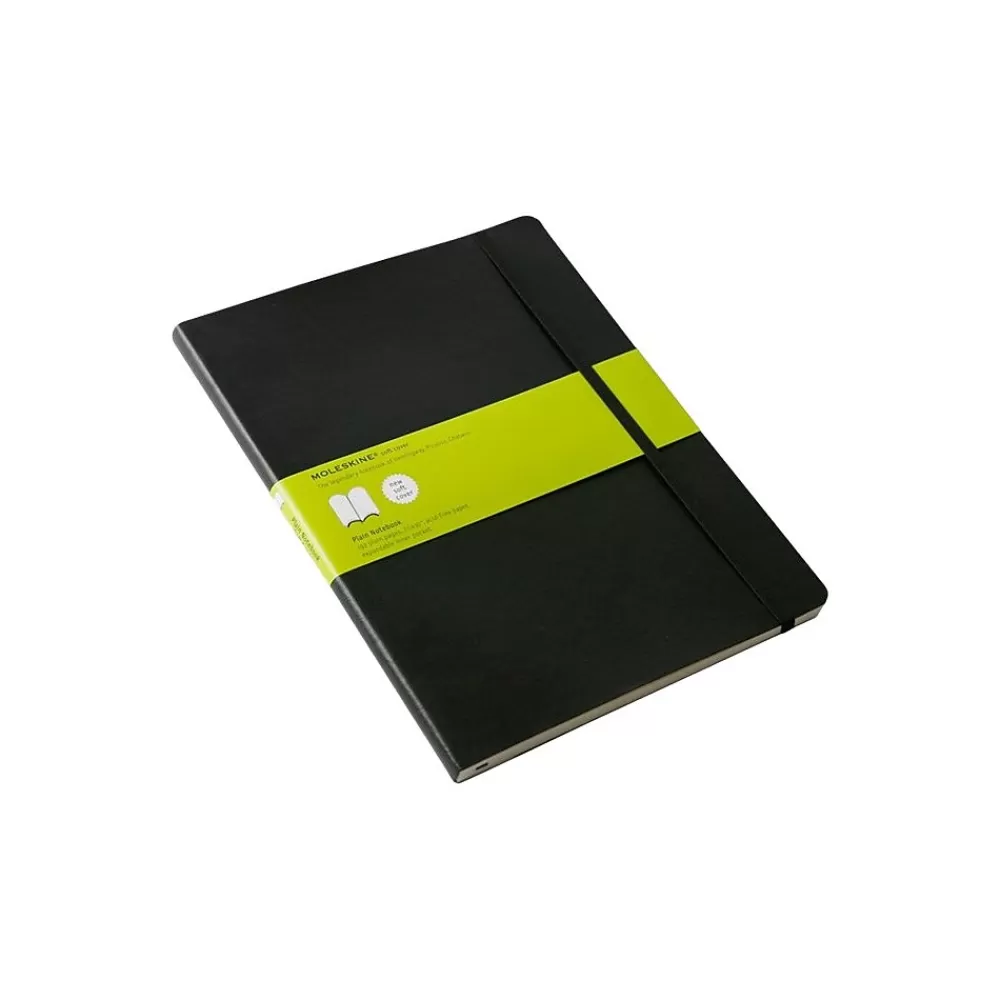 Moleskine Notebooks<Classic X-Large Professional Notebooks, 7.5" x 9.75", 96 Sheets, Black (707261)