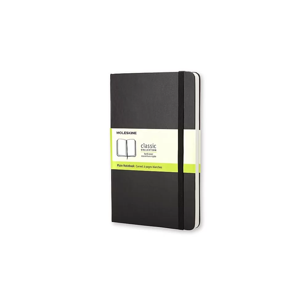 Moleskine Notebooks<Pocket 1-Subject Professional Notebooks, 3.5" x 5.5", 96 Sheets, Black (701030)