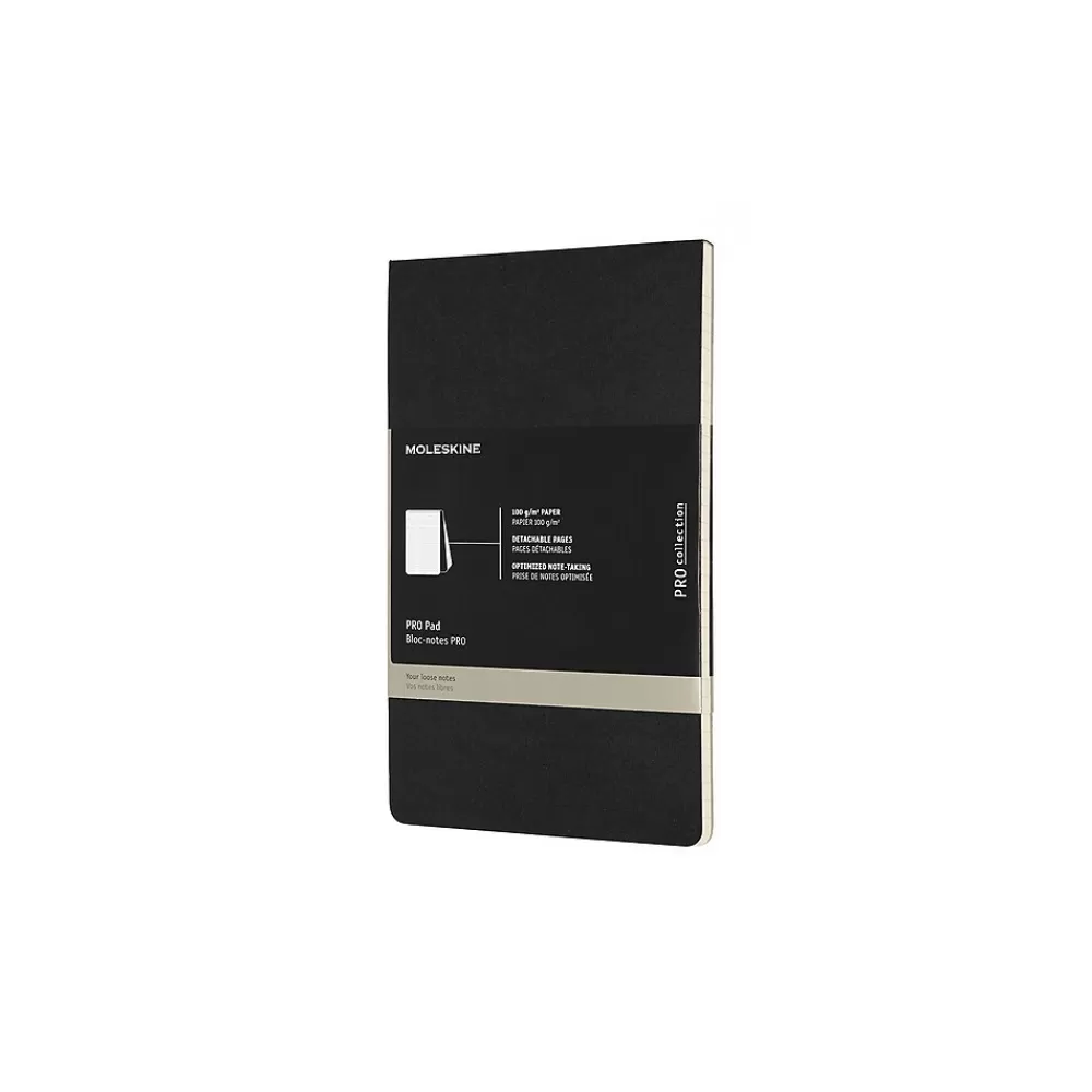 Moleskine Notepads<Pro Pad, Large, Black (620916)