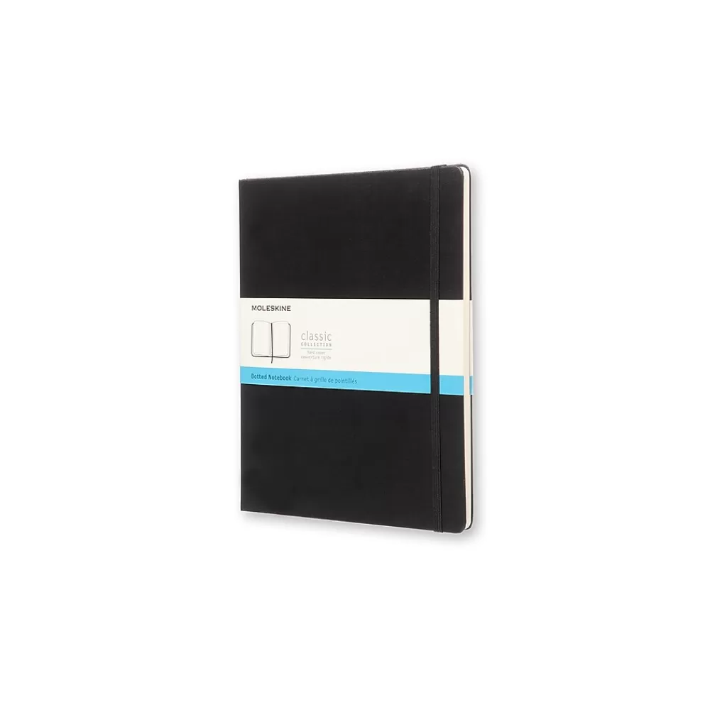 Moleskine Notebooks<Professional Notebooks, 7.5" x 10", Dotted, Black (892727XX)