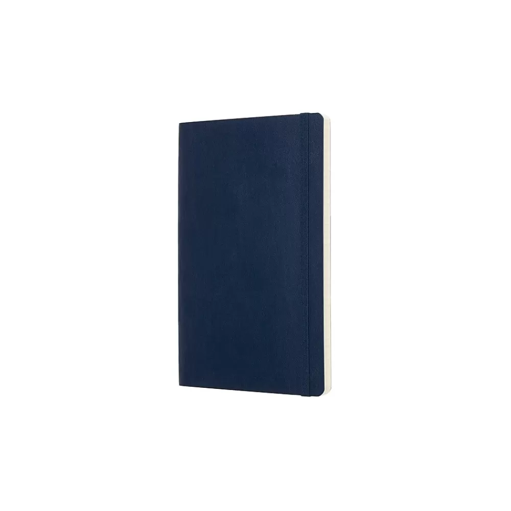 Moleskine Notebooks<Professional Notebooks, 5" x 8.25", Graph Ruled, 100 Sheets, Blue (715598)