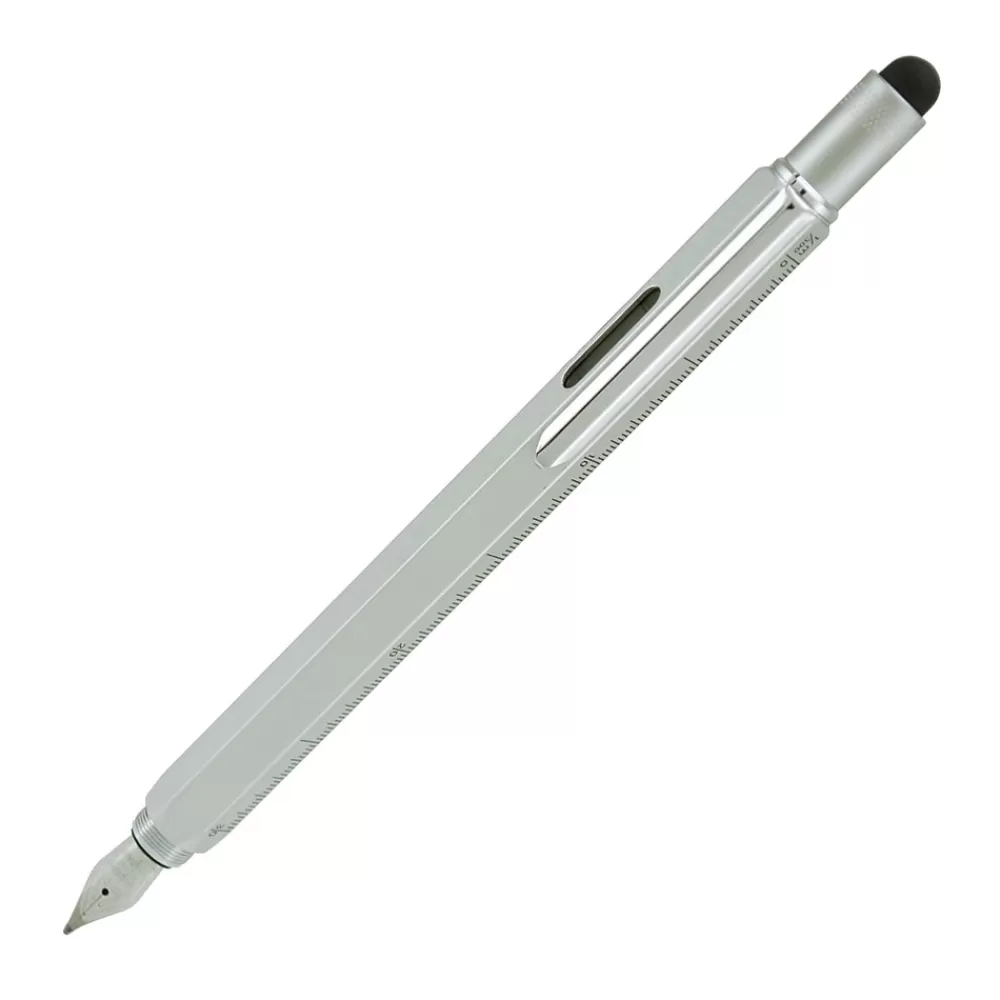 Monteverde Pens<One Touch Fountain Pen, Medium Point, Black Ink (MV35233)