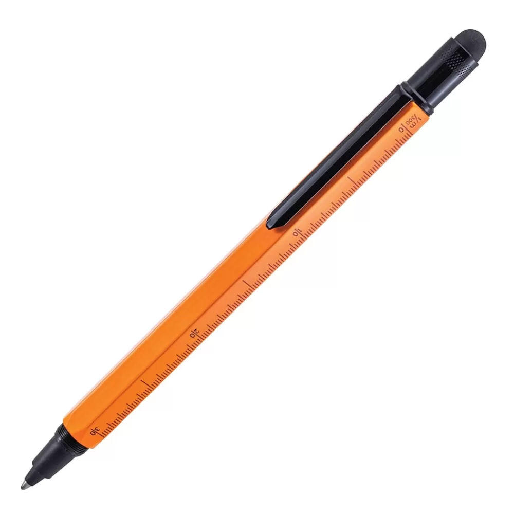 Monteverde Pens<One Touch Tool Inkball Pen with Stylus, Orange (MV35294)