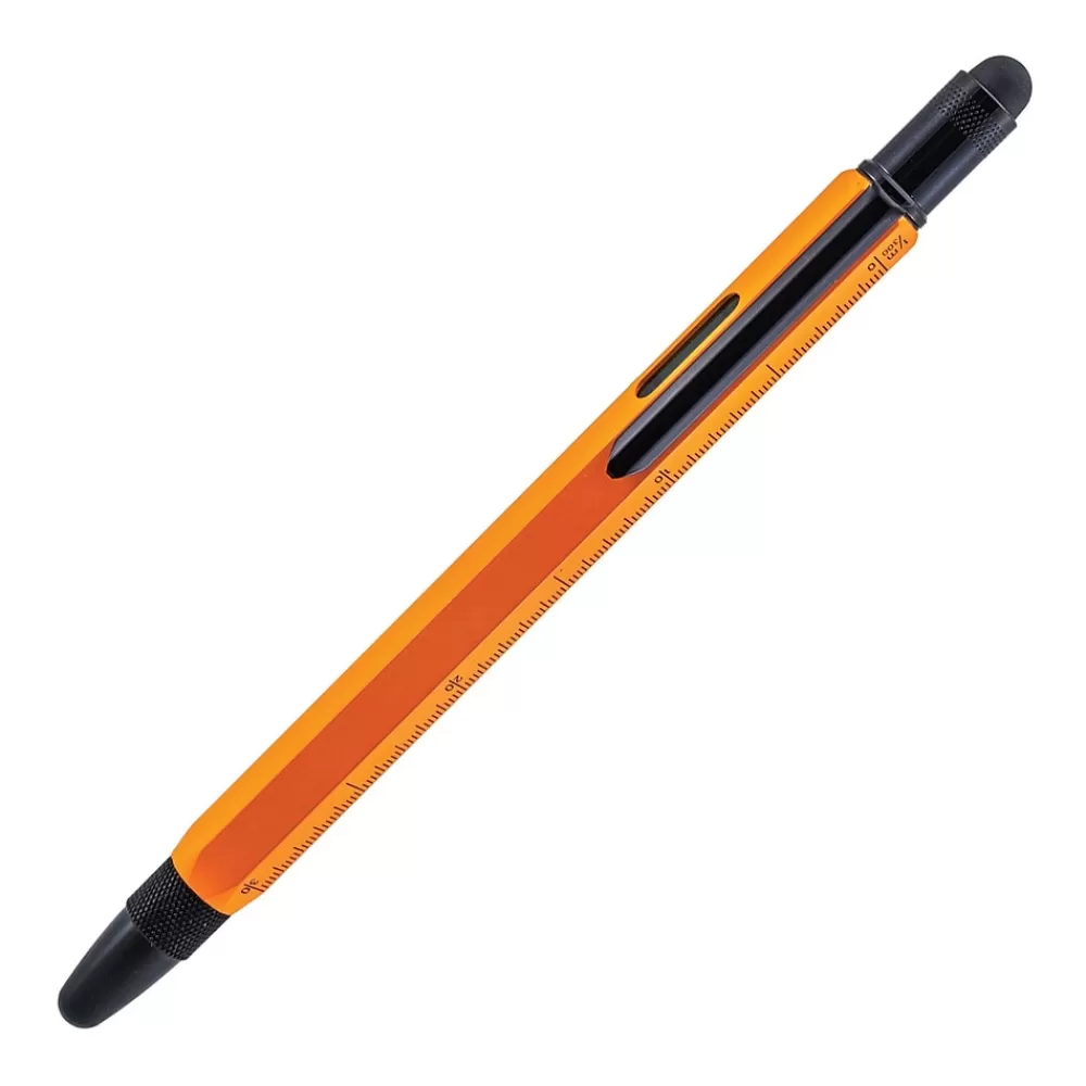 Monteverde Pens<One Touch Tool Inkball Pen with Stylus, Orange (MV35294)