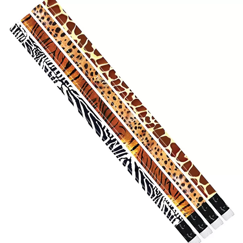 Musgrave Pencil Company Pencils<Jungle Fever Wooden Pencil, 0.5mm, #2 Hard Lead, 144/Box (MUS1023G)