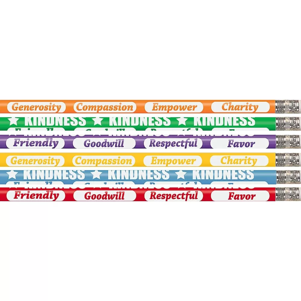 Musgrave Pencil Company Pencils<Kindness Kounts Wooden Pencil, 0.5mm, #2 Hard Lead, 144/Box (MUS2546G)