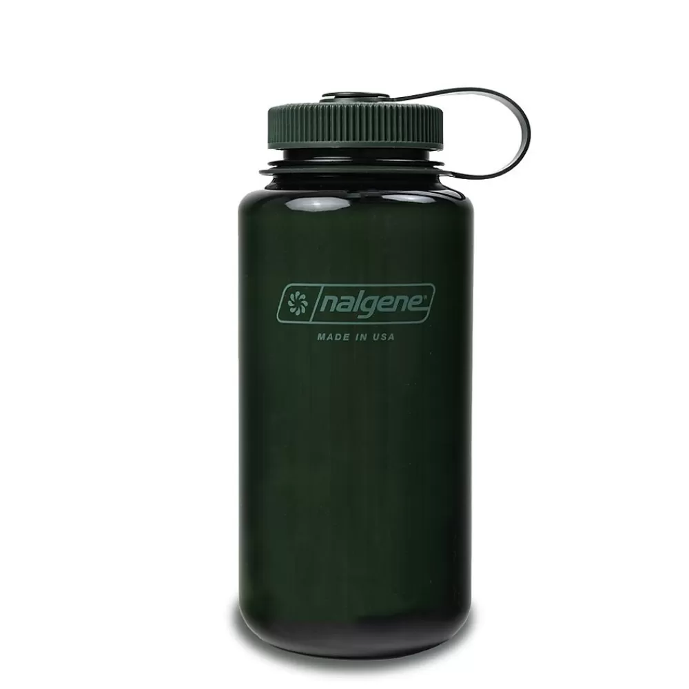 Nalgene Lunch Totes & Water Bottles<Wide Mouth Bottle, Jade, 32 oz. (2020-5332)