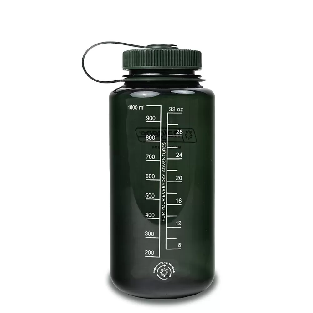 Nalgene Lunch Totes & Water Bottles<Wide Mouth Bottle, Jade, 32 oz. (2020-5332)