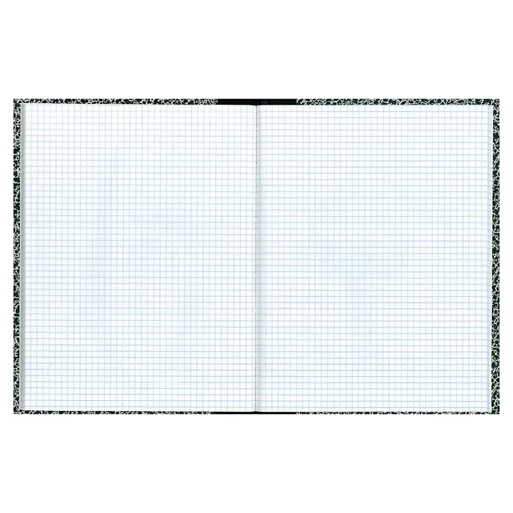 National Brand Composition Notebooks<Laboratory 1-Subject Composition Notebooks, 7.875" x 10.125", Quad, 60 Sheets, Green (RED53108)