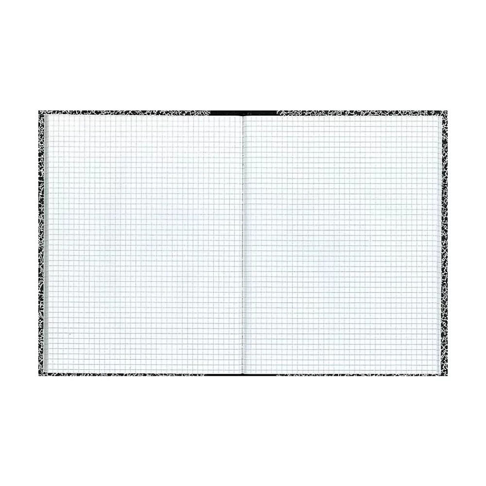 National Brand Notebooks<Laboratory 1-Subject Computation Notebooks, 7.88" x 10.13", Quad, 96 Sheets, Green (53110)