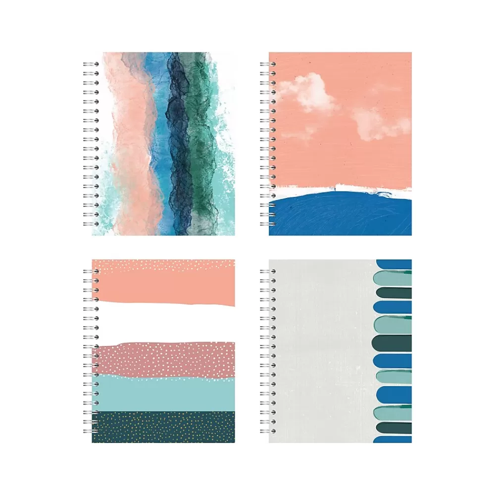 New Leaf Paper Subject Notebooks<1-Subject Notebooks, 7.5" x 9.75", College Ruled, 70 Sheets, Each (10840)