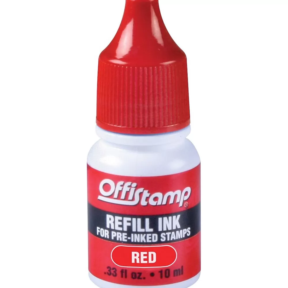 Offistamp Stamps & Stamp Pads<Pre-Inked Stamp, Red Ink Refill