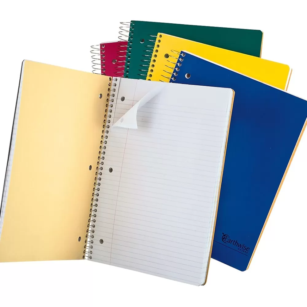 Oxford Subject Notebooks<Earthwise 3-Subject Notebooks, 8.5" x 11", College Ruled, 150 Sheets, Each (25-435R)
