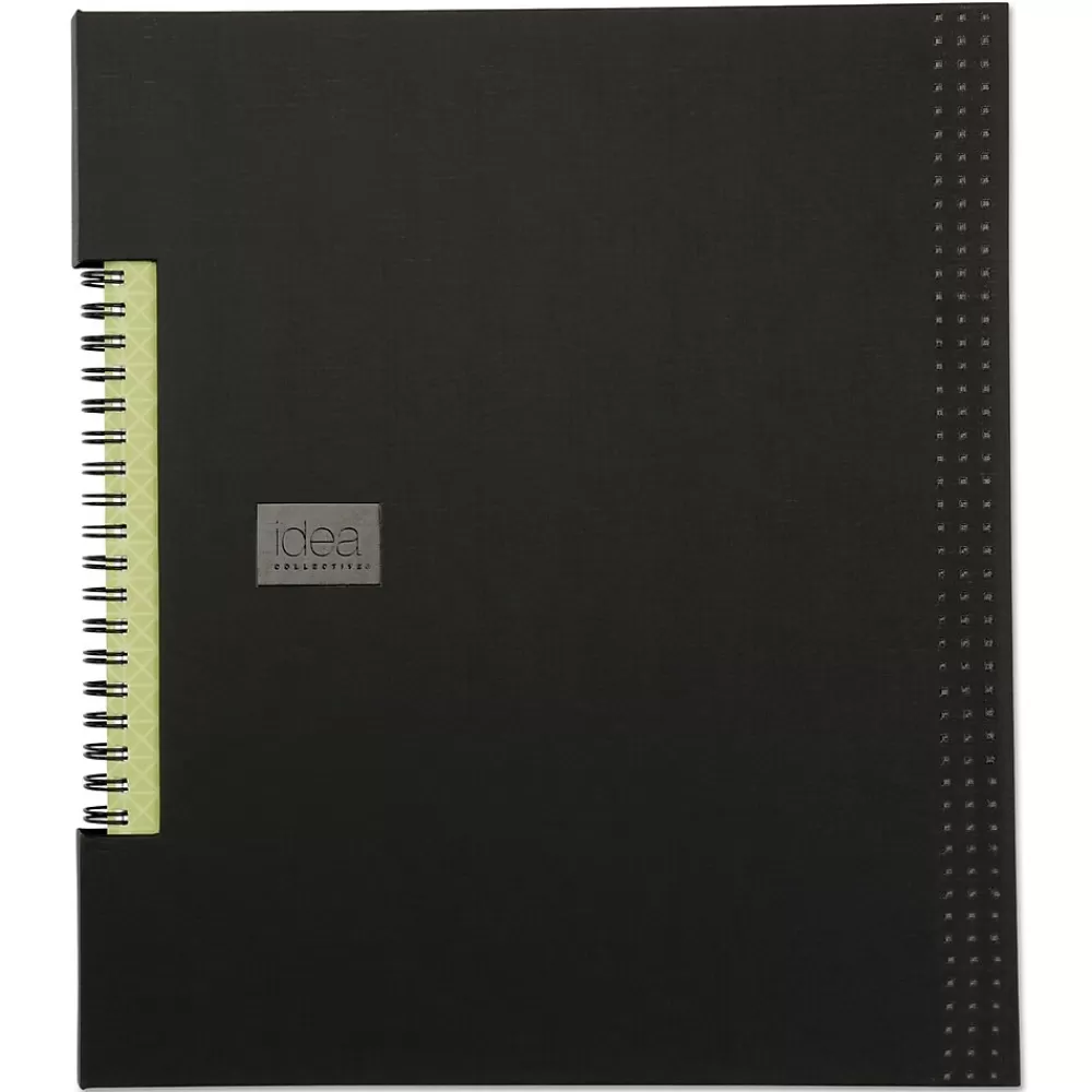 Oxford Notebooks<Idea Collective Professional Wirebound Hardcover Notebook, 11 X 8 1/2, Black