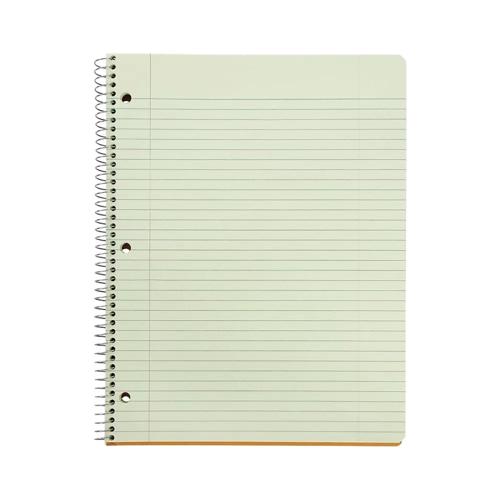 Oxford Notebooks<1-Subject Professional Notebooks, 8.5" x 11", College Ruled, 80 Sheets, Brown (25-404R)