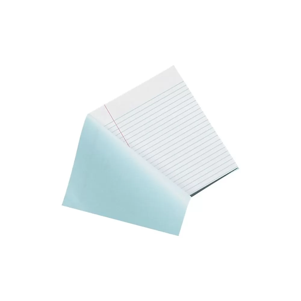 Pacon Notebooks<1-Subject Exam Notebook, 7" x 8.5", Wide Ruled, 12 Sheets, Blue (PBB7824)