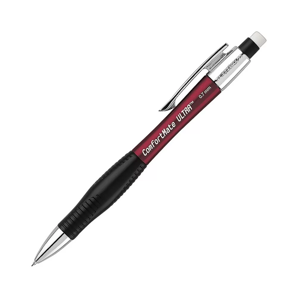 Paper Mate Pencils<Comfortmate Ultra Mechanical Pencil, 0.7mm, #2 Medium Lead, Dozen (1738798)