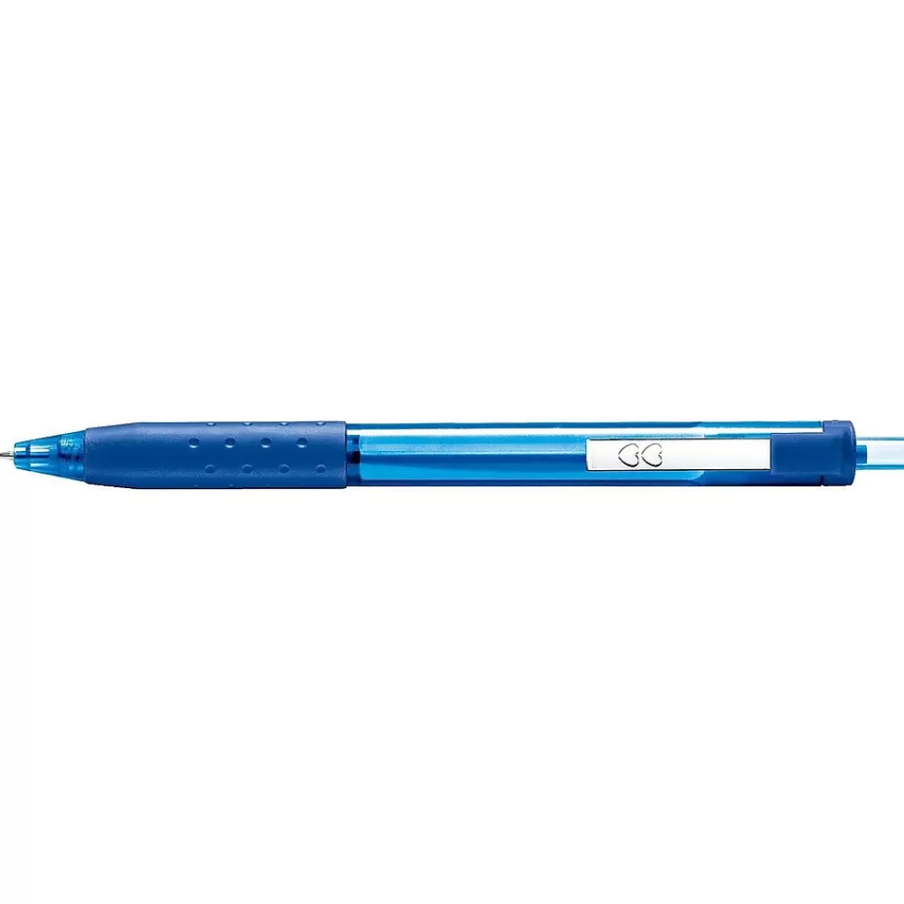 Paper Mate Pens<InkJoy 300 RT Retractable Ballpoint Pen, Medium Point, Blue Ink, Dozen (1951259)