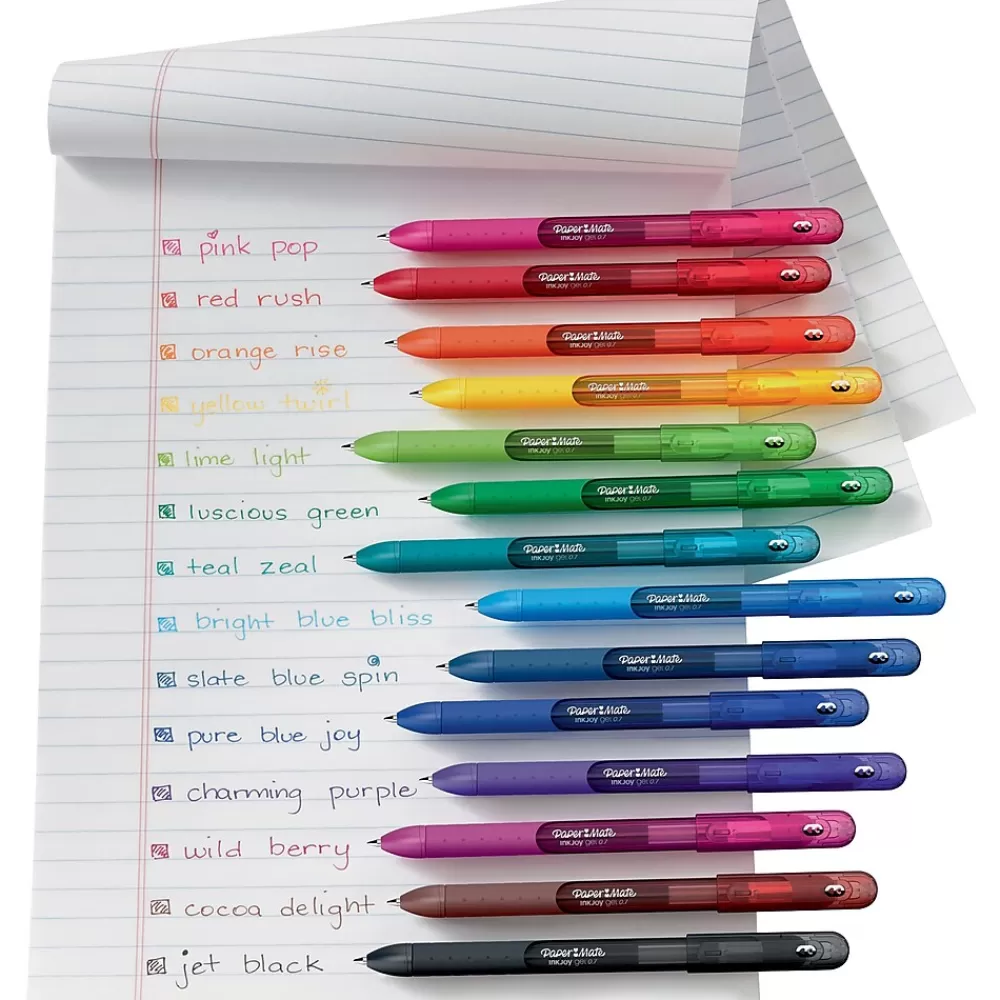 Paper Mate Pens<InkJoy Gel Pen, Medium Point, Assorted Ink, 14/Pack (2023009)