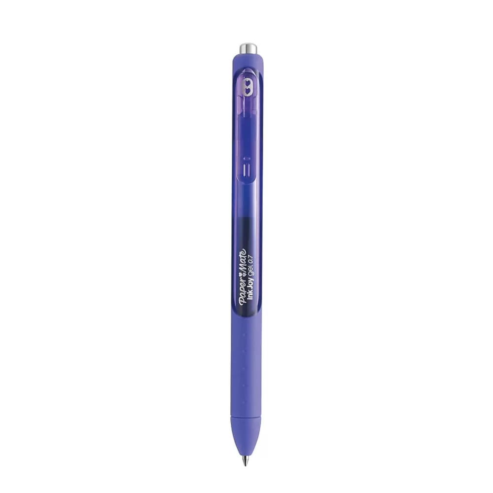 Paper Mate Pens<InkJoy Retractable Gel Pen, Medium Point, Purple Ink (1953511)