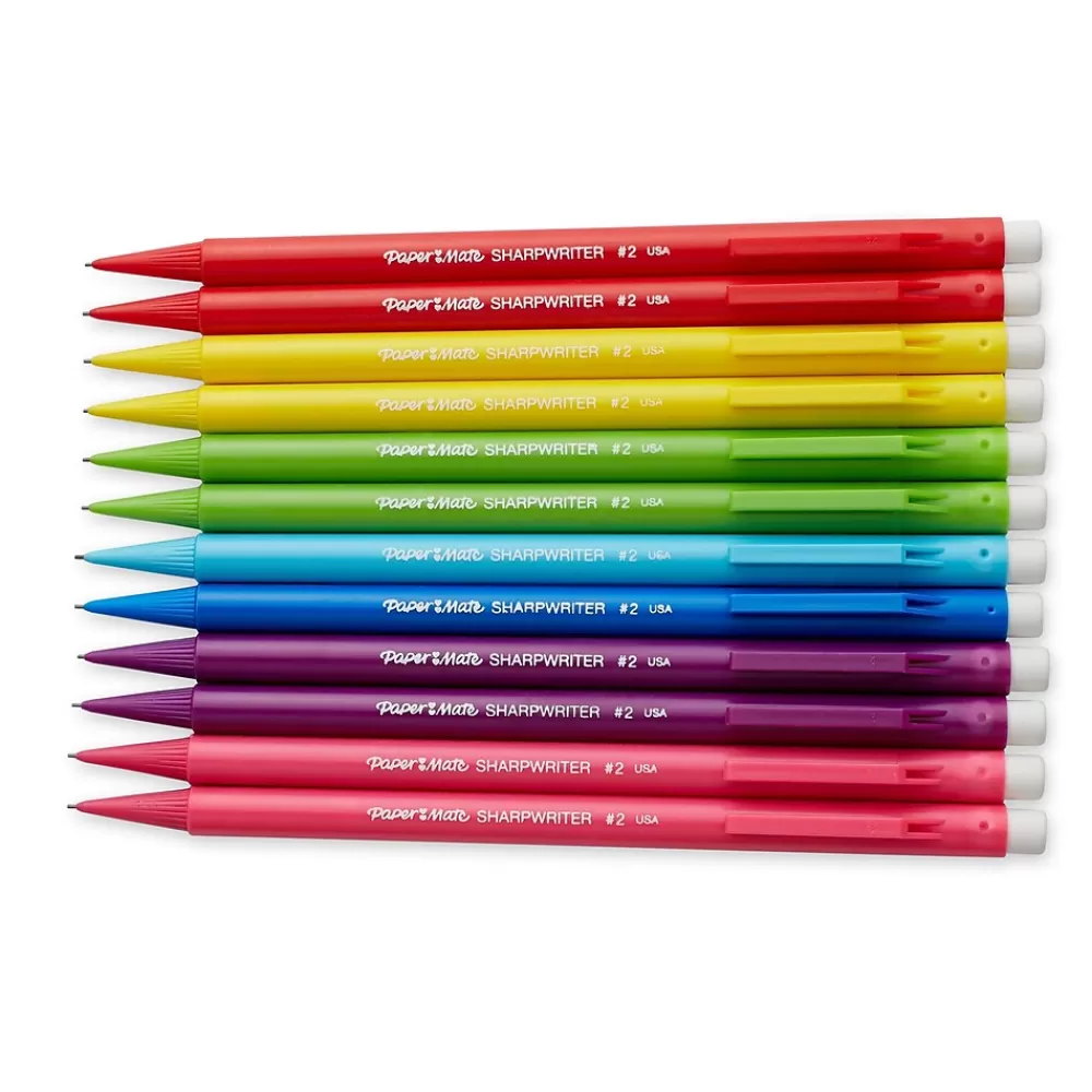 Paper Mate Pencils<SharpWriter Mechanical Pencil, 0.7mm, #2 Medium Lead, Dozen (1898483)