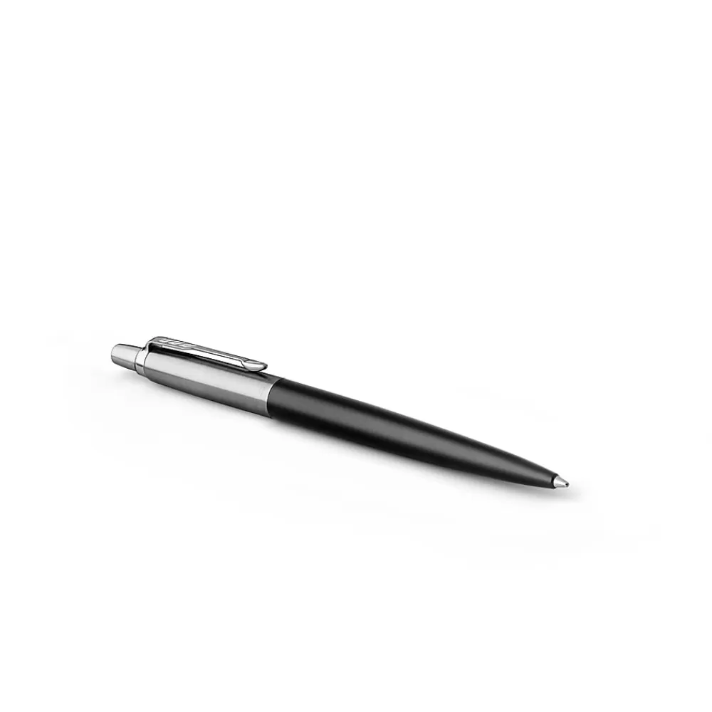 Parker Pens<Jotter Retractable Ballpoint Pen, Medium Point, 0.7mm, Blue Ink (1953184)