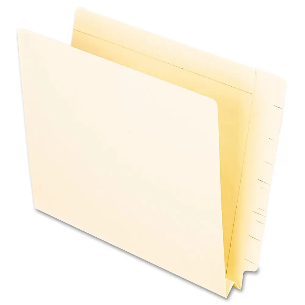Pendaflex File Folders<End Tab File Folder, Straight Cut, Letter Size, Manila, 50/Box (16625)