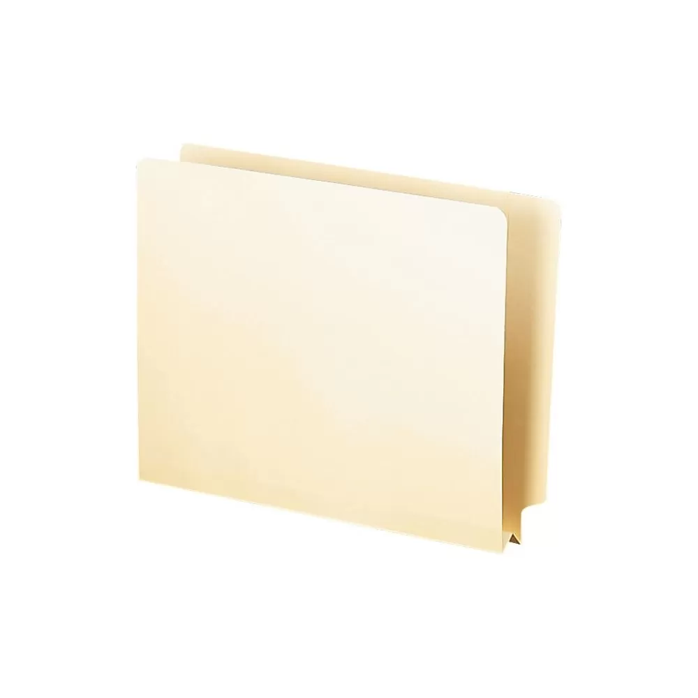 Pendaflex File Folders<End Tab File Folder, Straight Cut, Letter Size, Manila, 50/Box (16625)