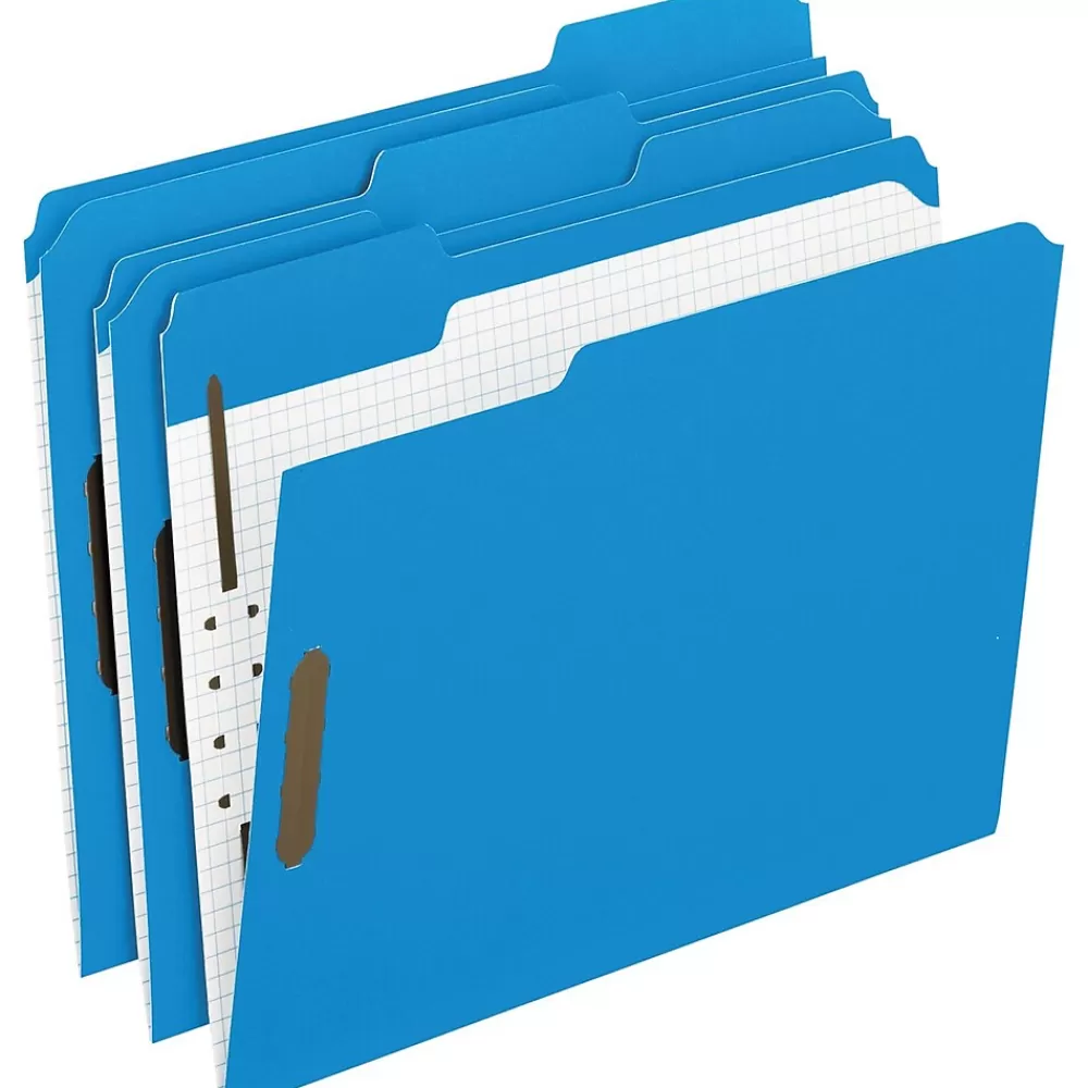 Pendaflex File Folders<Reinforced Top Fastener Folders, 1/3 Cut, Letter, , 50/Box (21301)
