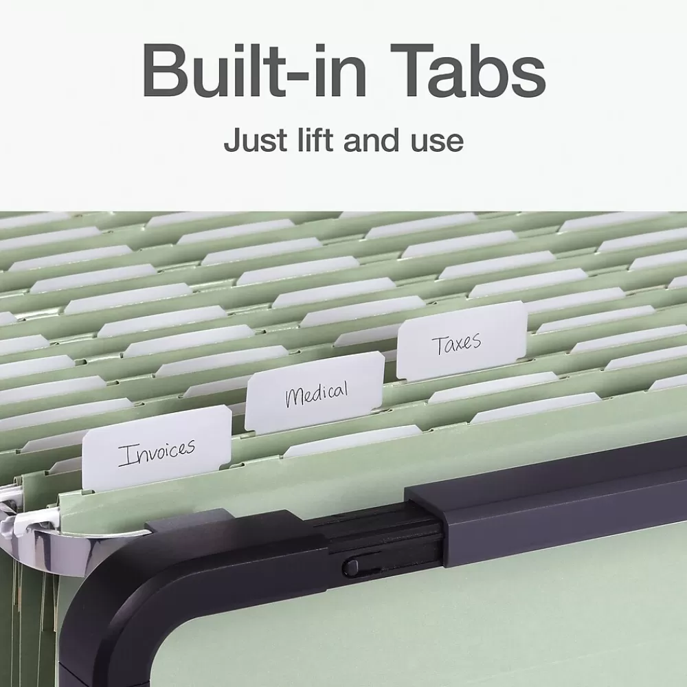 Pendaflex Hanging File Folders<Standard Reinforced Hanging File Folder, 6-Tab, Legal, Sage Green, 20/Box (1009464)