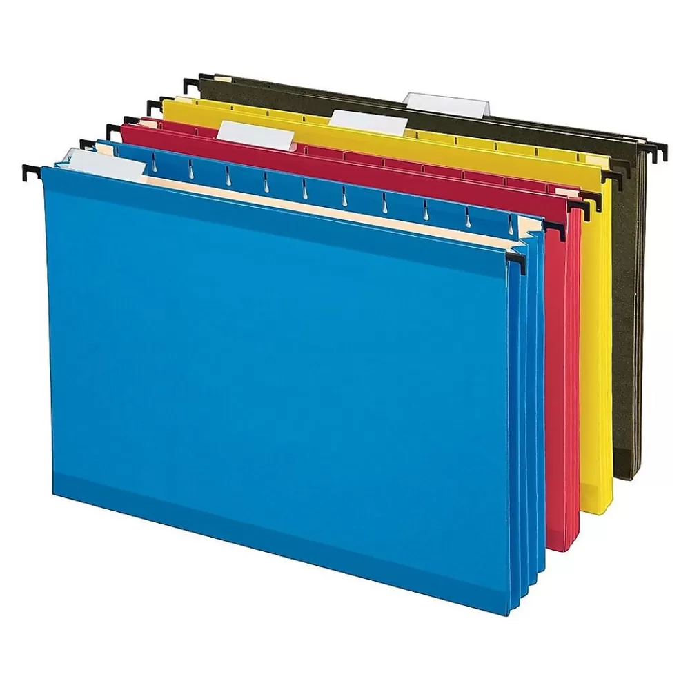 Pendaflex Hanging File Folders<SureHook Reinforced Extra Capacity Hanging File Folders, Letter Size, , 4/Pack (PFX 09213)