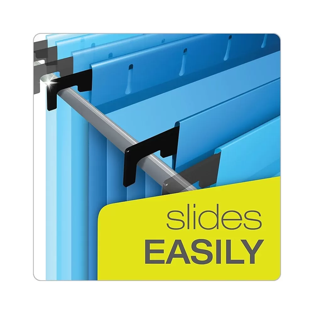 Pendaflex Hanging File Folders<SureHook Reinforced Extra Capacity Hanging File Folders, Letter Size, , 4/Pack (PFX 09213)