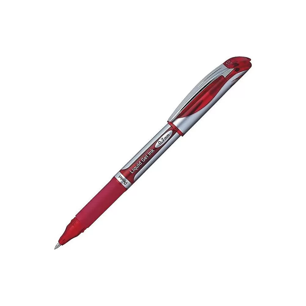 Pentel Pens<EnerGel Deluxe Gel Pens, Medium Point, Ink, Dozen (BL57-B)