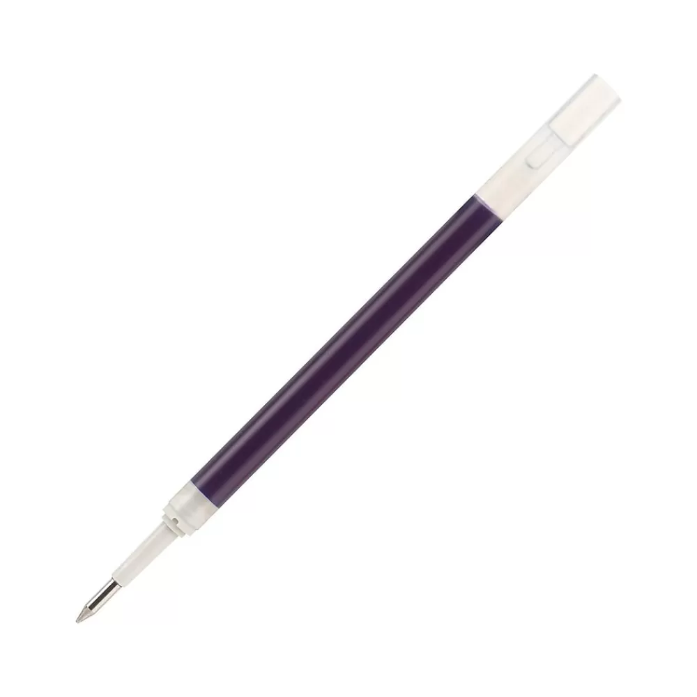 Pentel Pens<EnerGel Gel-Ink Pen Refill, Medium Tip, Violet Ink, Each (LR7-V)