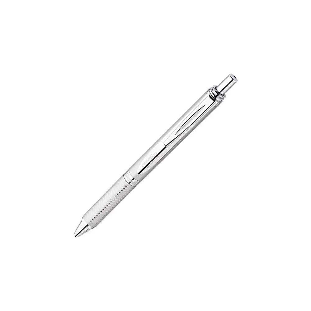 Pentel Pens<® EnerGel® Retractable Gel Ink Pen, Medium Point, Black Ink (PENBL407A)