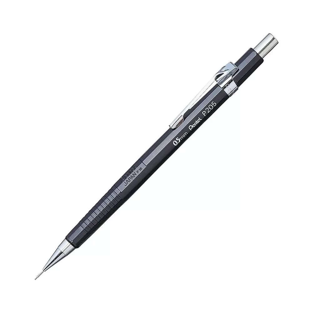 Pentel Pencils<Sharp Mechanical Pencil, 0.5mm, #2 Medium Lead (P205A)