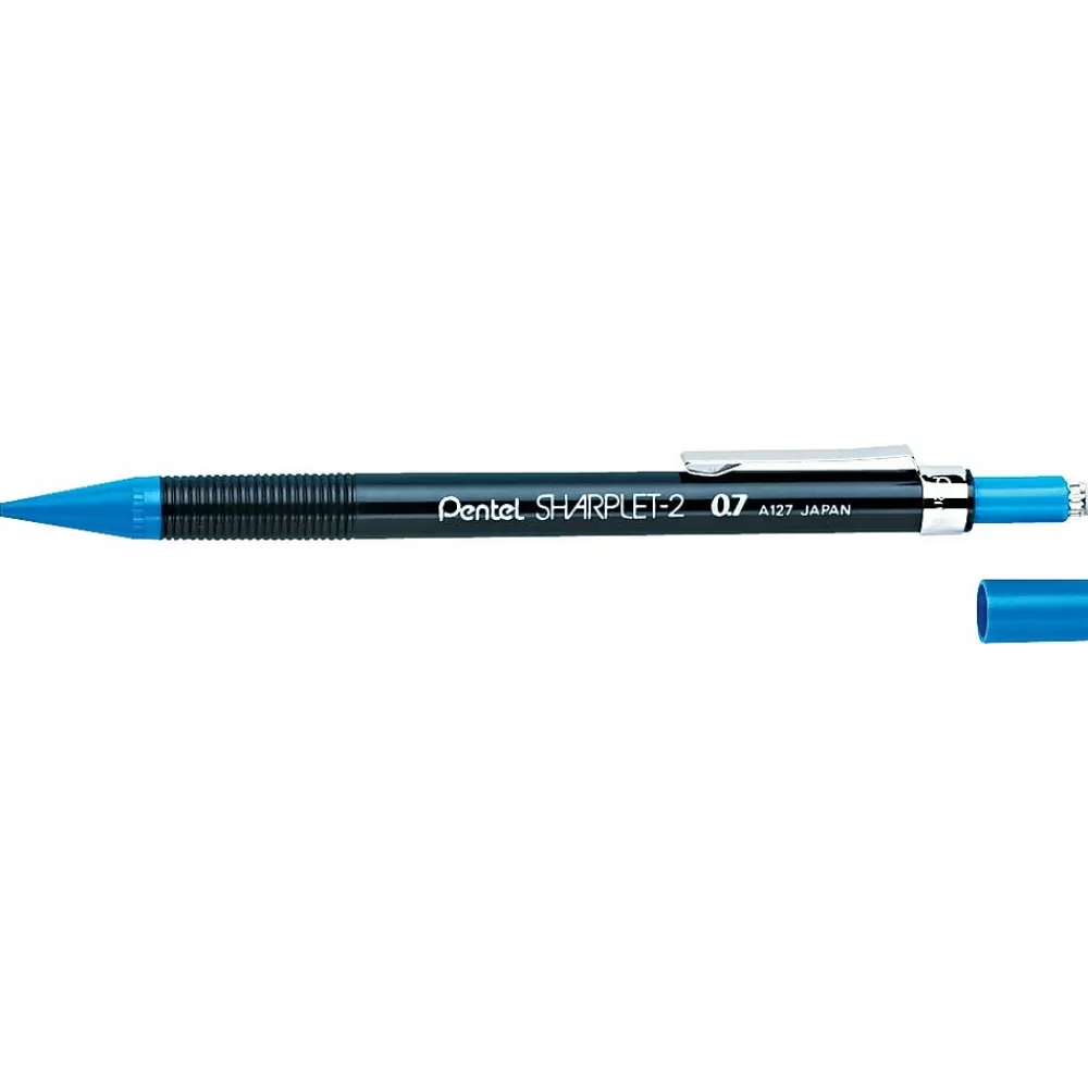 Pentel Pencils<Sharplet-2 Mechanical Pencil, 0.7mm, #2 Medium Lead, Dozen (A127C)