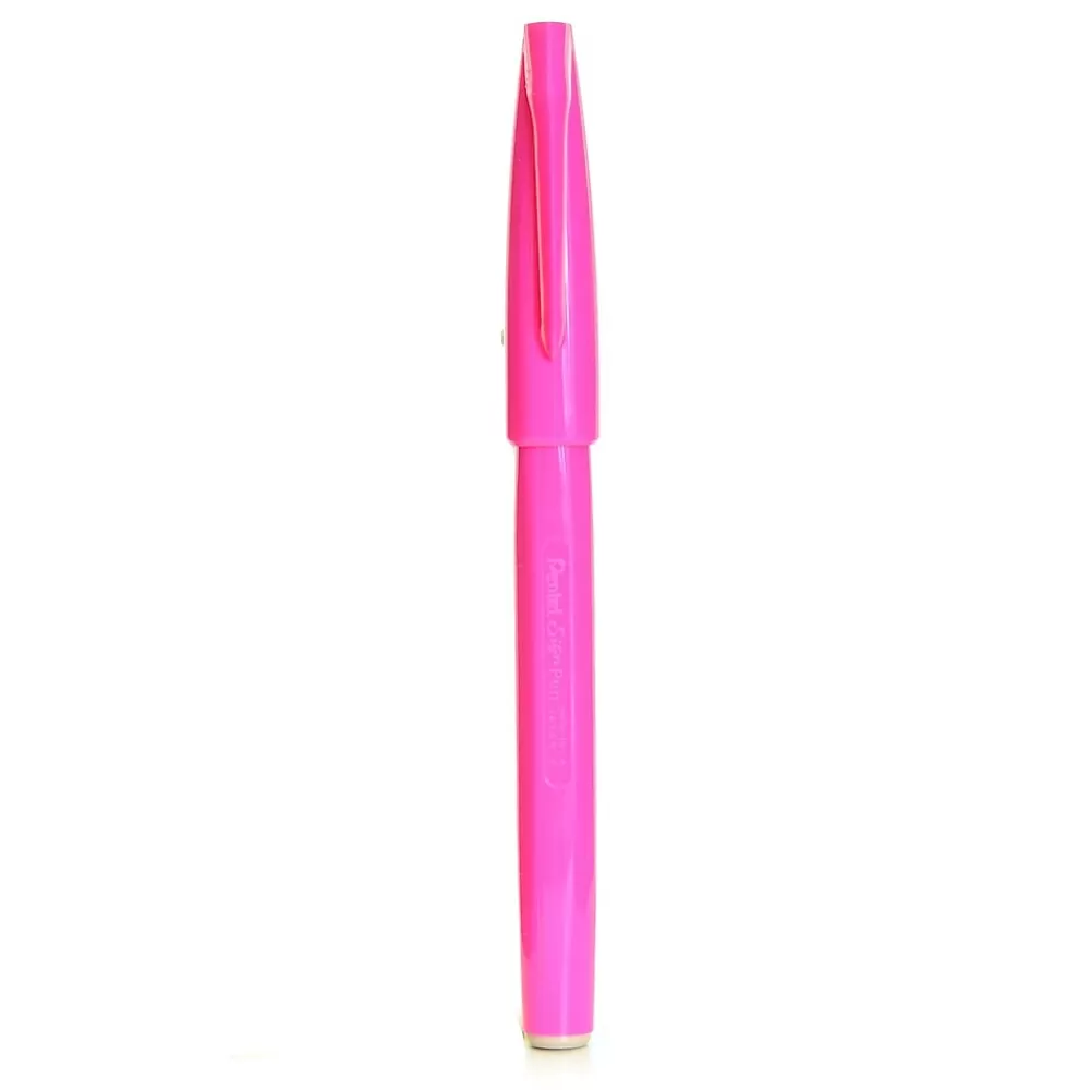 Pentel Pens<Sign Pen Pink Each [Pack Of 12] (12PK-S520-P)