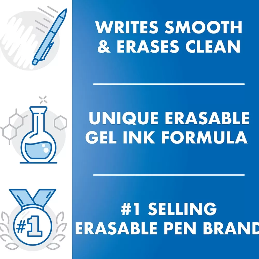 Pilot Highlighters<FriXion Light Erasable Highlighters, Chisel Tip, Yellow Ink, Dozen (46502)