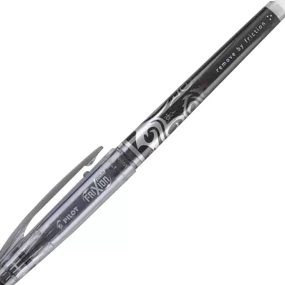 Pilot Pens<FriXion Point Erasable Gel Pens, Extra Fine Point, Black Ink, 3/Pack (31578)