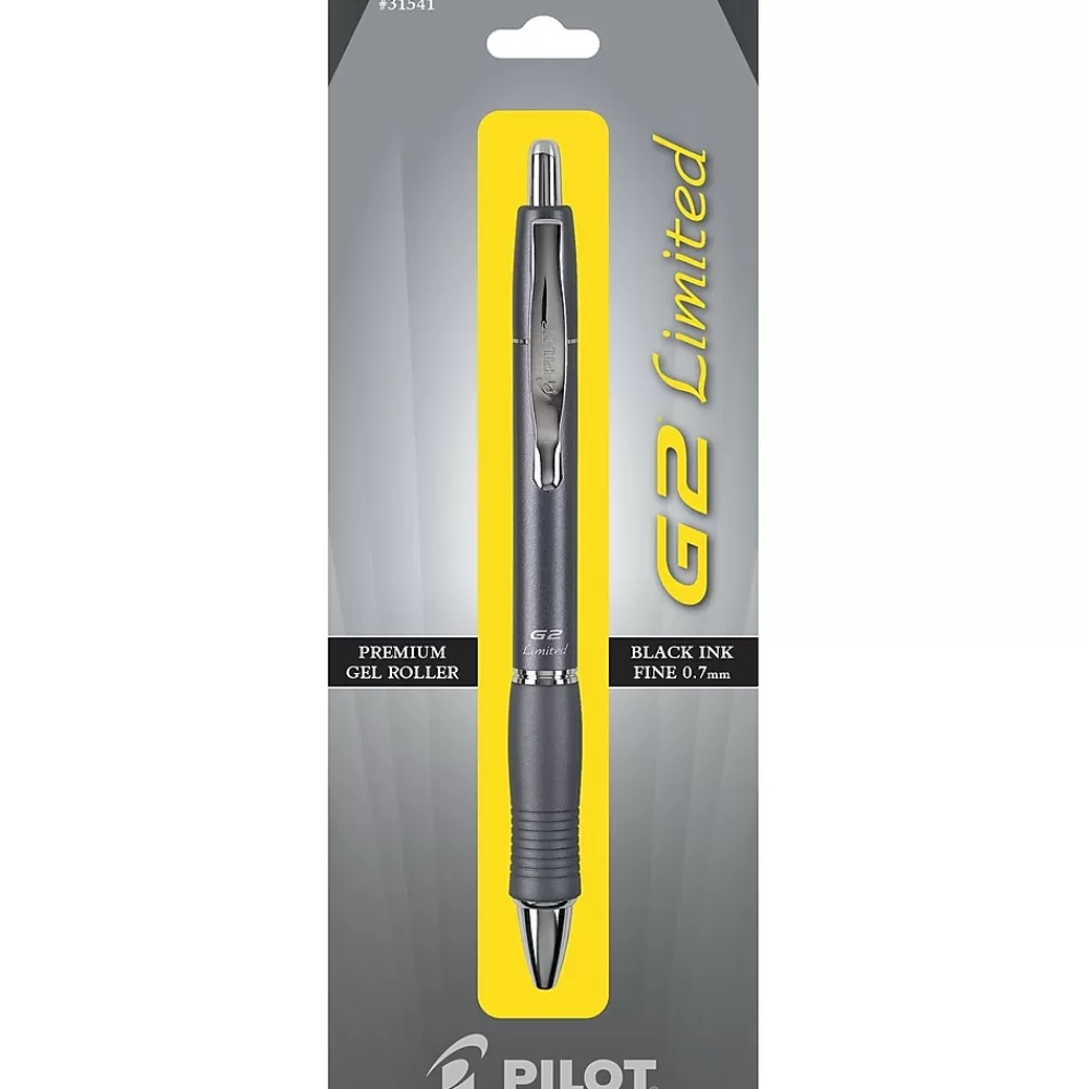 Pilot Pens<G2 Limited Gel Pen, Fine Point, Black Ink (31152)